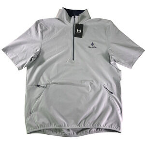 NWT Under Armour Fusion Ottoman 1/4 Zip Mens Sz M Golf